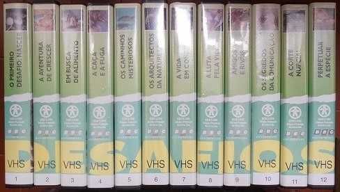 VHS BBC Vida Selvagem - Coleção nova - completa - Oportunidade