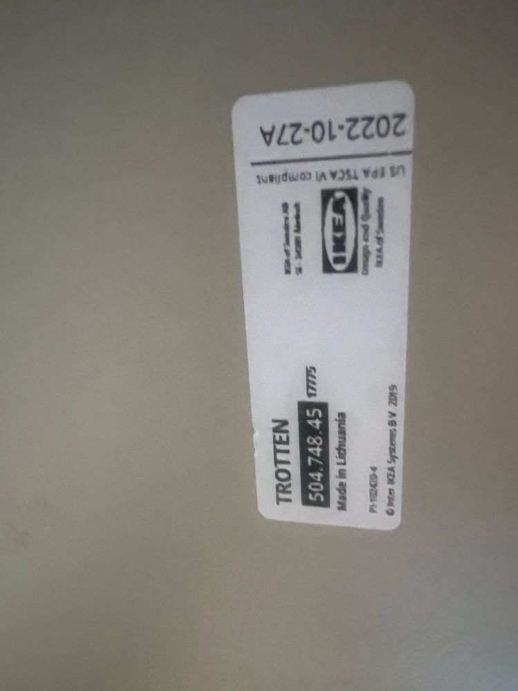 Biurko IKEA Trotten regulowane  wym.120/70