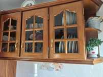 Móvel de parede portas em vidro