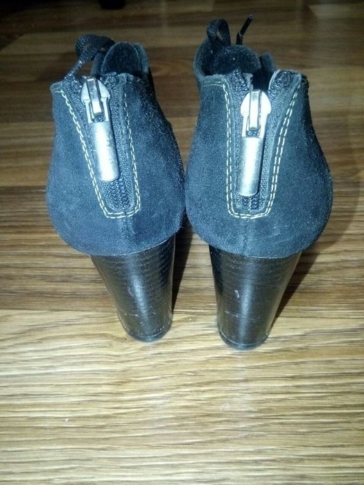 Туфли замшевые