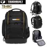 TOUGHBUILT Mochila de ferramentas com sola dura à prova d'água, grande