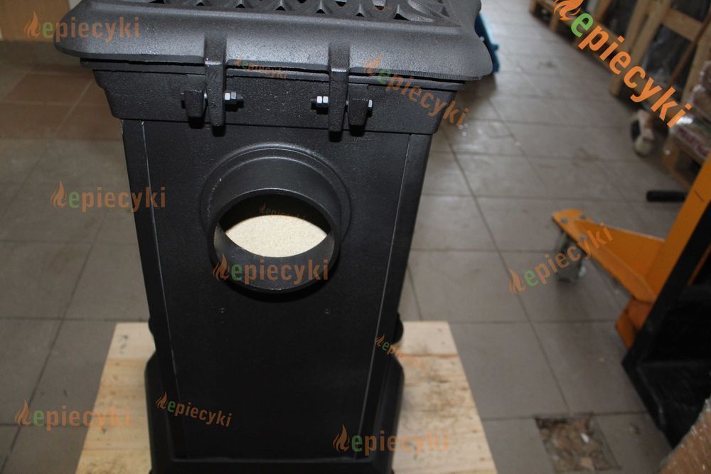 Koza żeliwna piec piecyk kominek na drewno KAWMET P9 8 kW EKOPROJEKT