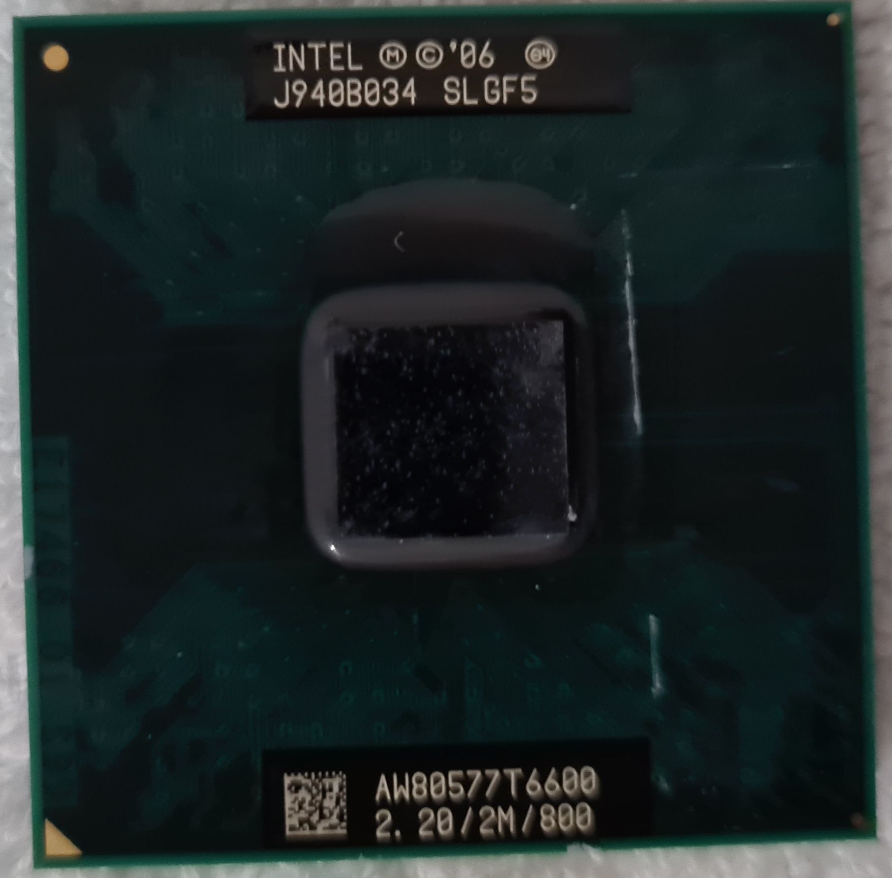 Intel core 2 duo t6600