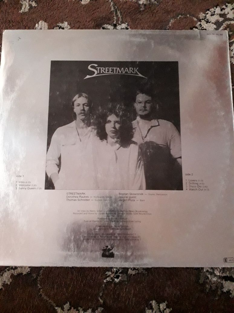 STREETMARK- Dry. Sky Records 1979. Muzyka niezwykła, progresywny rock.