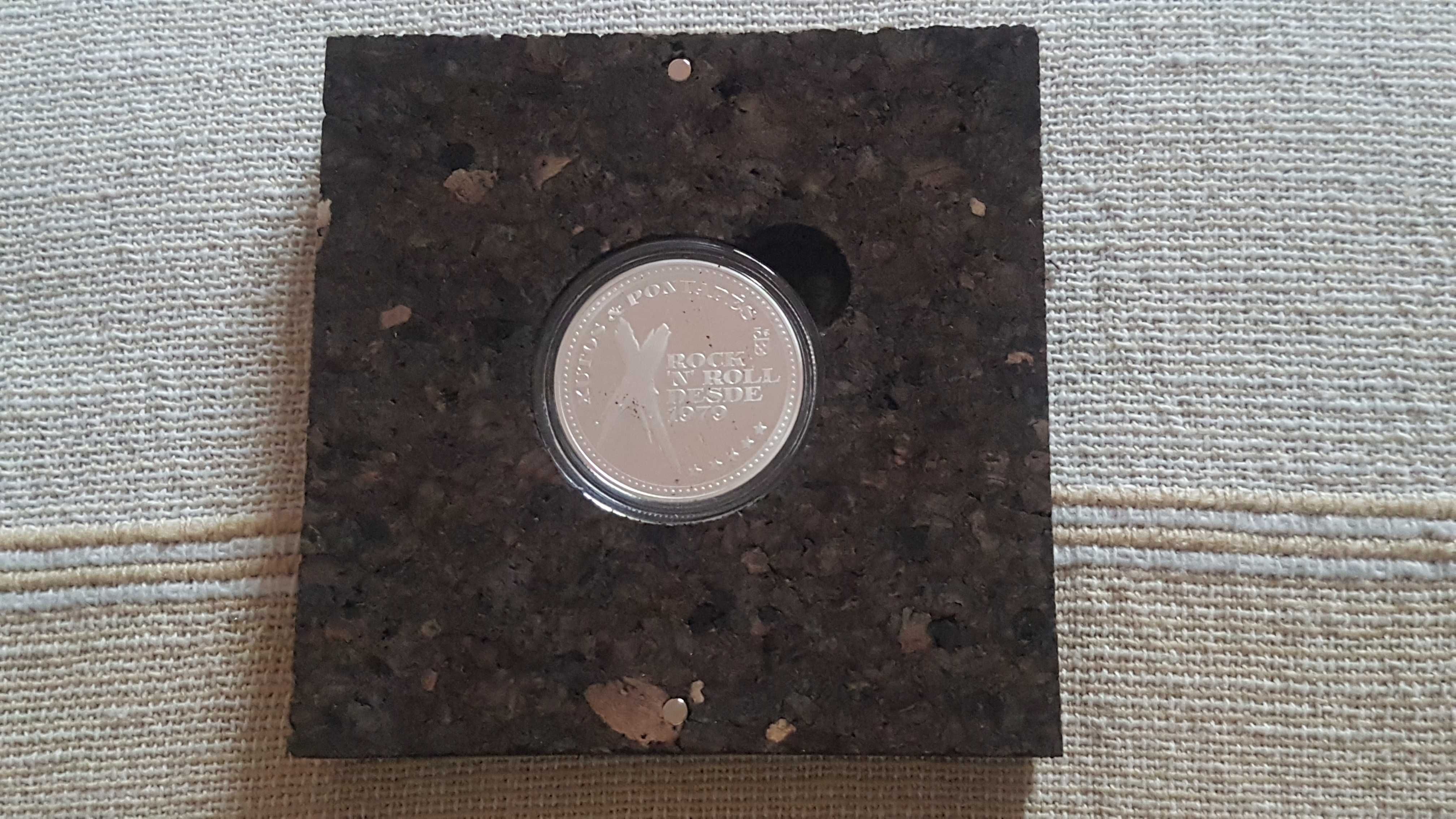 Moedas Comemorativas Camilo C Branco Foral Ponte Lima Xutos & Pontapés