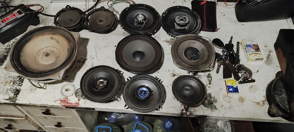 Динамики рабочие 800гривег за всё,