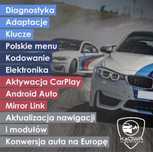 BMW Diagnostyka kodowanie adaptacja elektronika konwersja mapy nawi