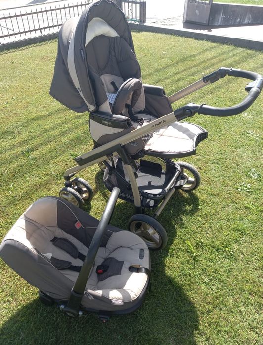 Carrinho de bebé, babycoque e MalaMala