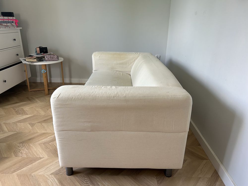 Sofa ikea Klippan bez pokrowca, używana