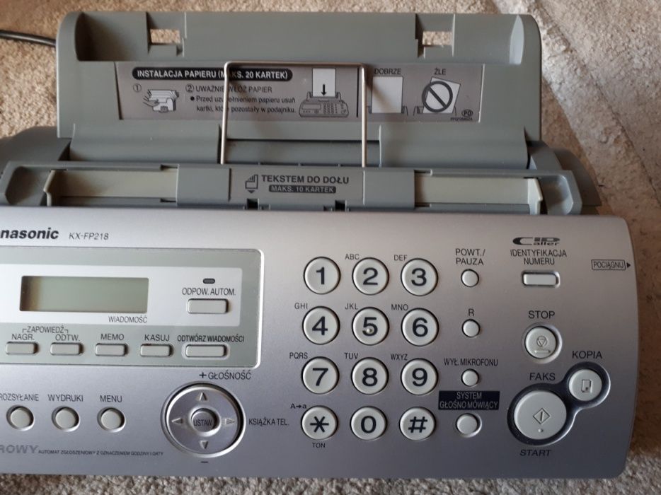 Fax Panasonic KX-FP218