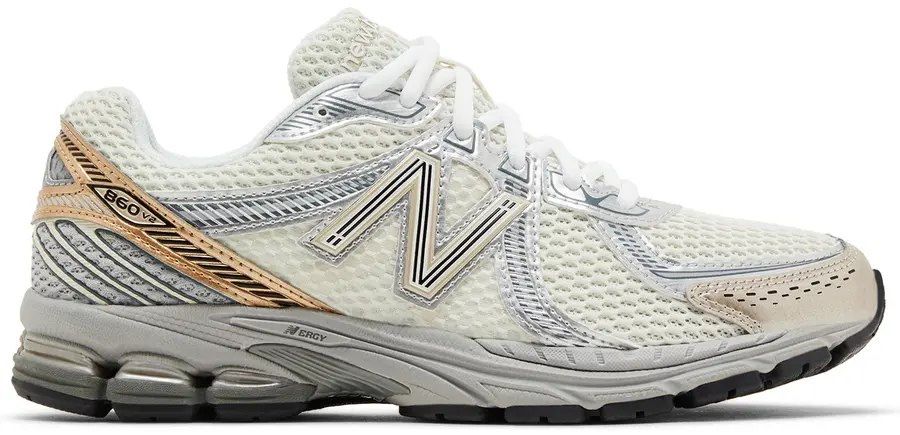 New balance 860 42.5-43 (27см) sea salt gold metalic