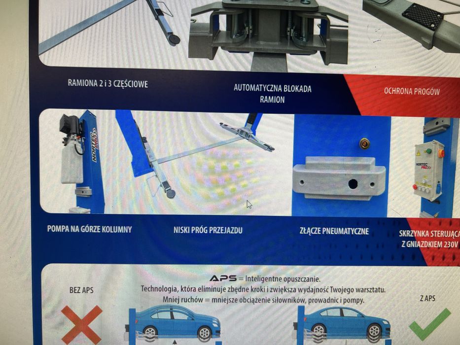 Podnośnik dwukolumnowy takze  4 t bus 2026 model