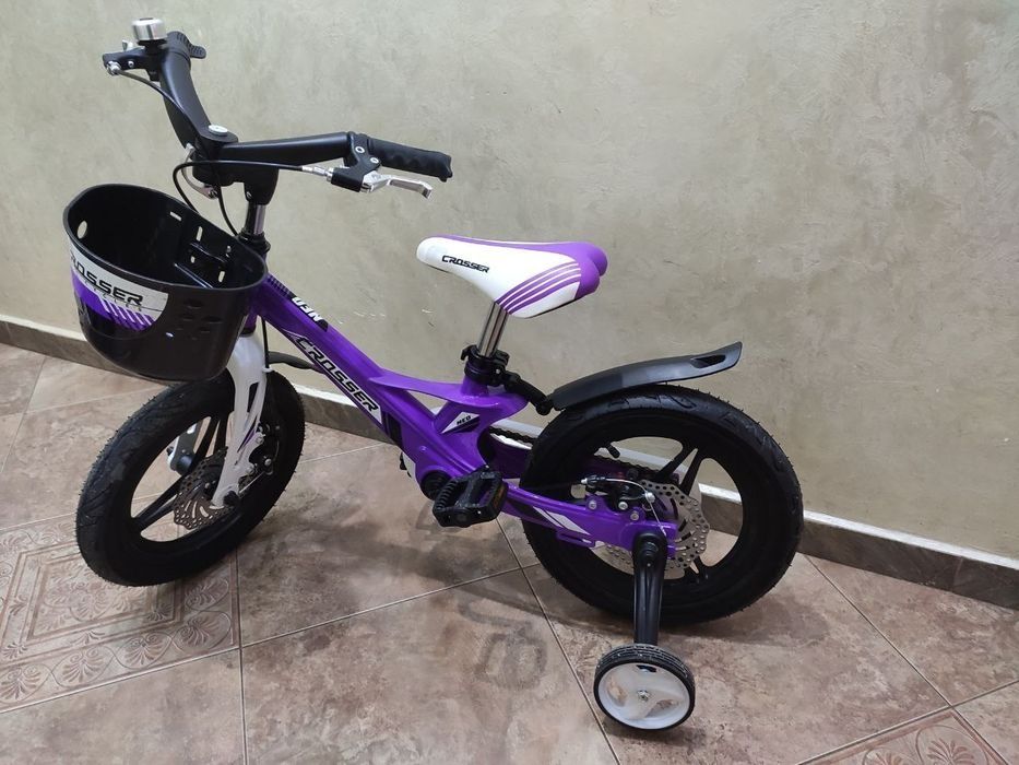 Дитячий велосипед Crosser Hunter 14,16 18,20" Легка рама (Corso Mars)