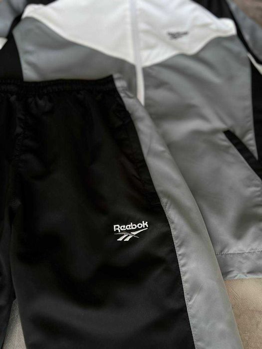 Костюм Reebok Premium Grey з qr-кодом штани + кофта i57/Adi-131