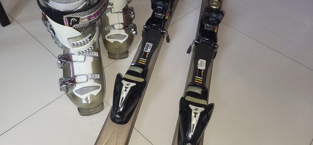Narty z butami ,damskie narty ,narty 156 buty narciarskie 26.5