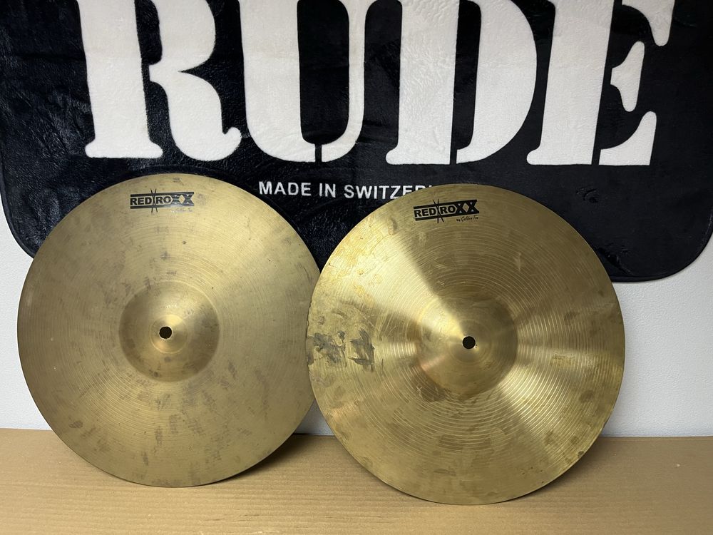 Hihat 14" RedRoxx Talerz perkusyjny Blackbeat