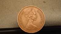 1 New Penny Elizabeth II 1971