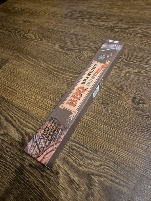 Mikamax BBQ Branding Iron Żelazo do piętnowania 41.5 cm nowe