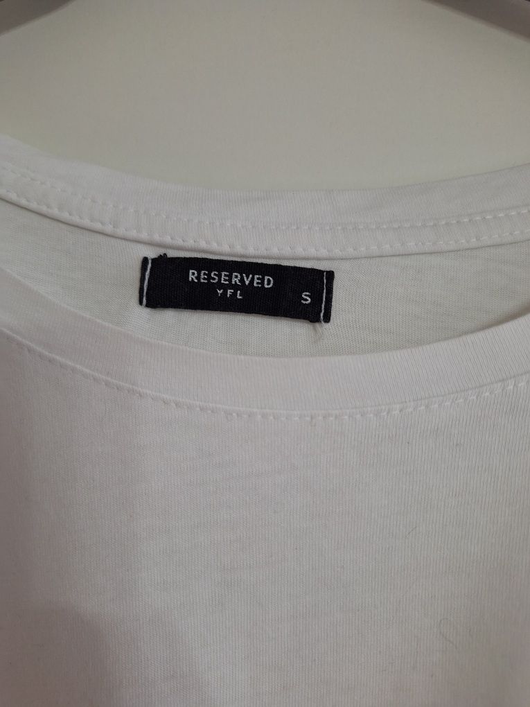 Damski t-shirt koszulka Reserved S