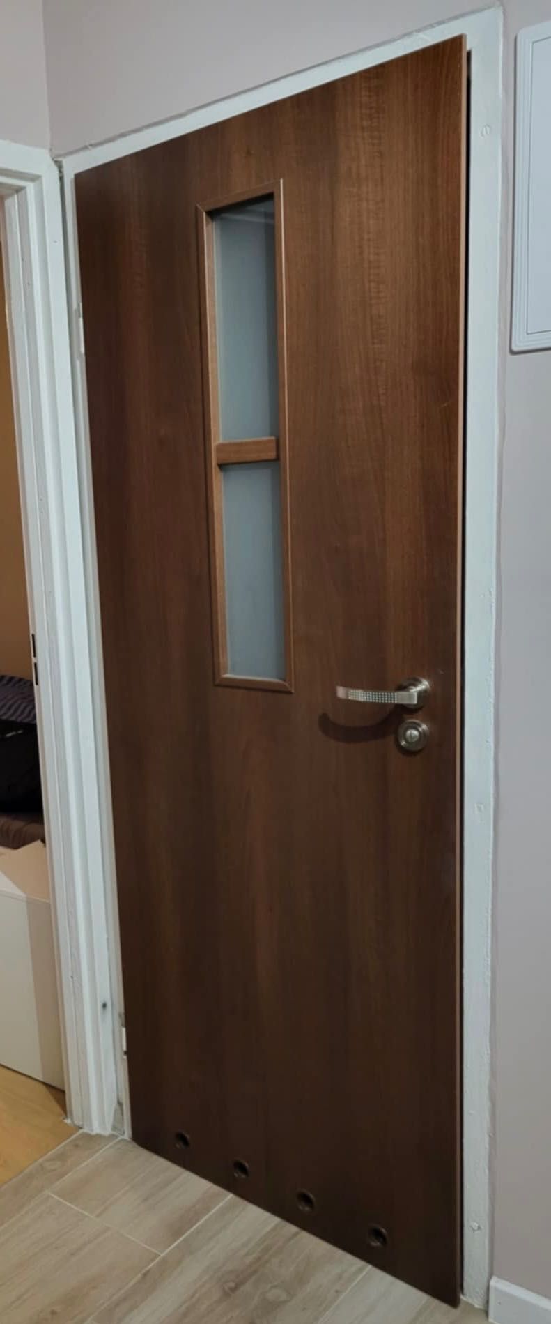 Drzwi łazienkowe venge
