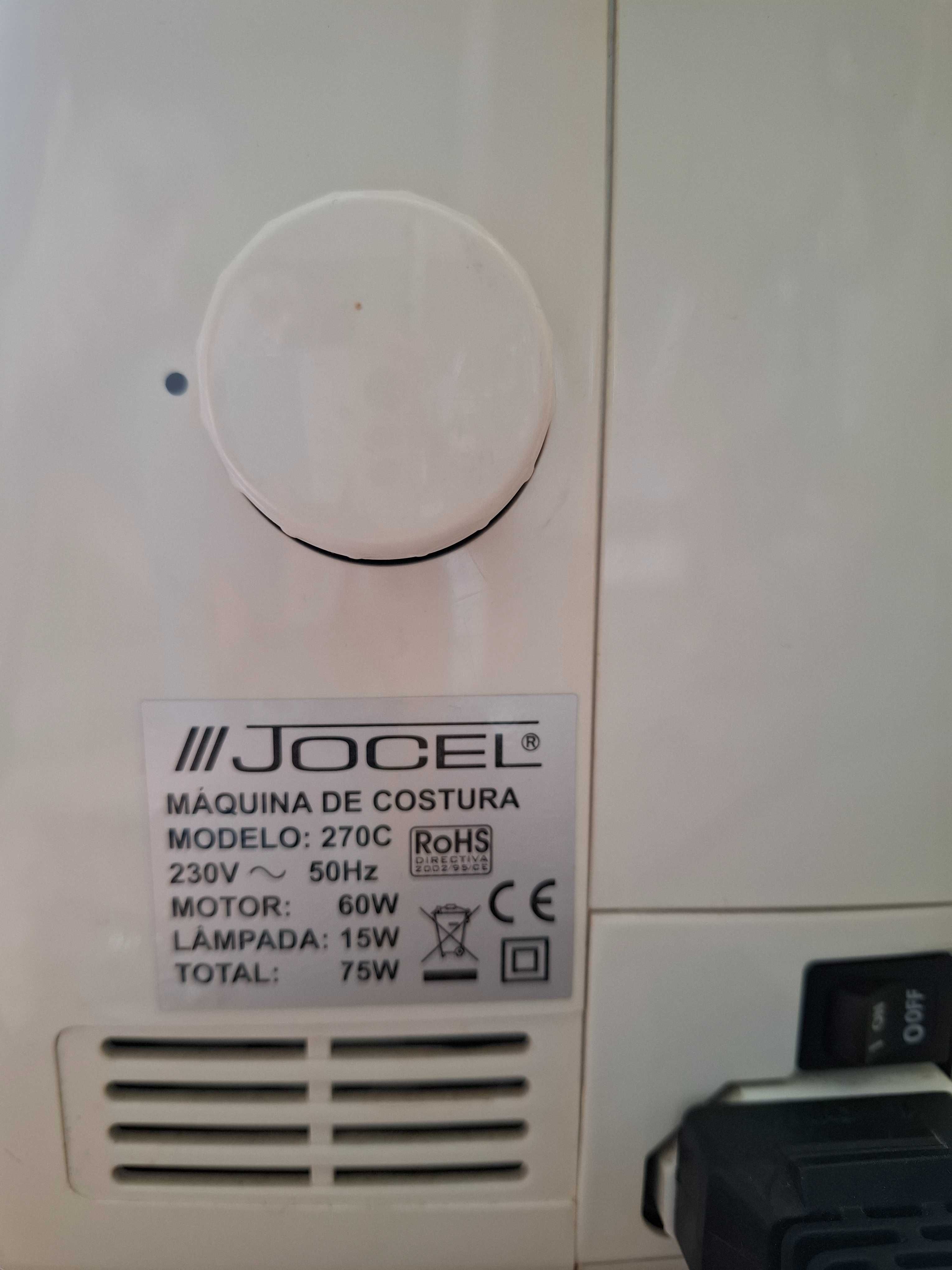 Máquina de costura Jocel 270C – completa, para peças ou reparo