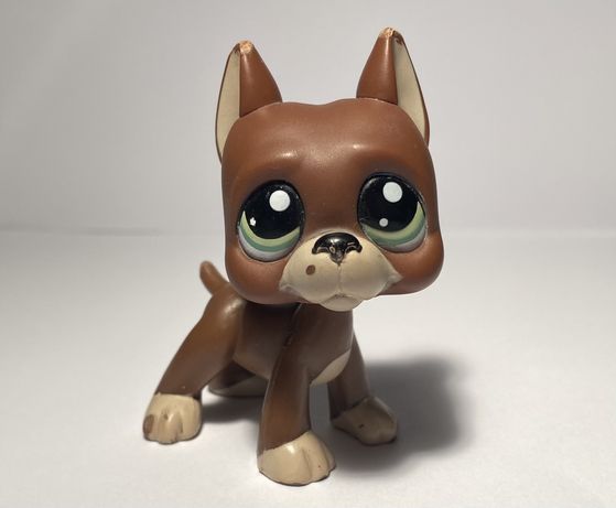Littlest Pet Shop LPS Dog Niemiecki #1519 oryginalny na wymianę