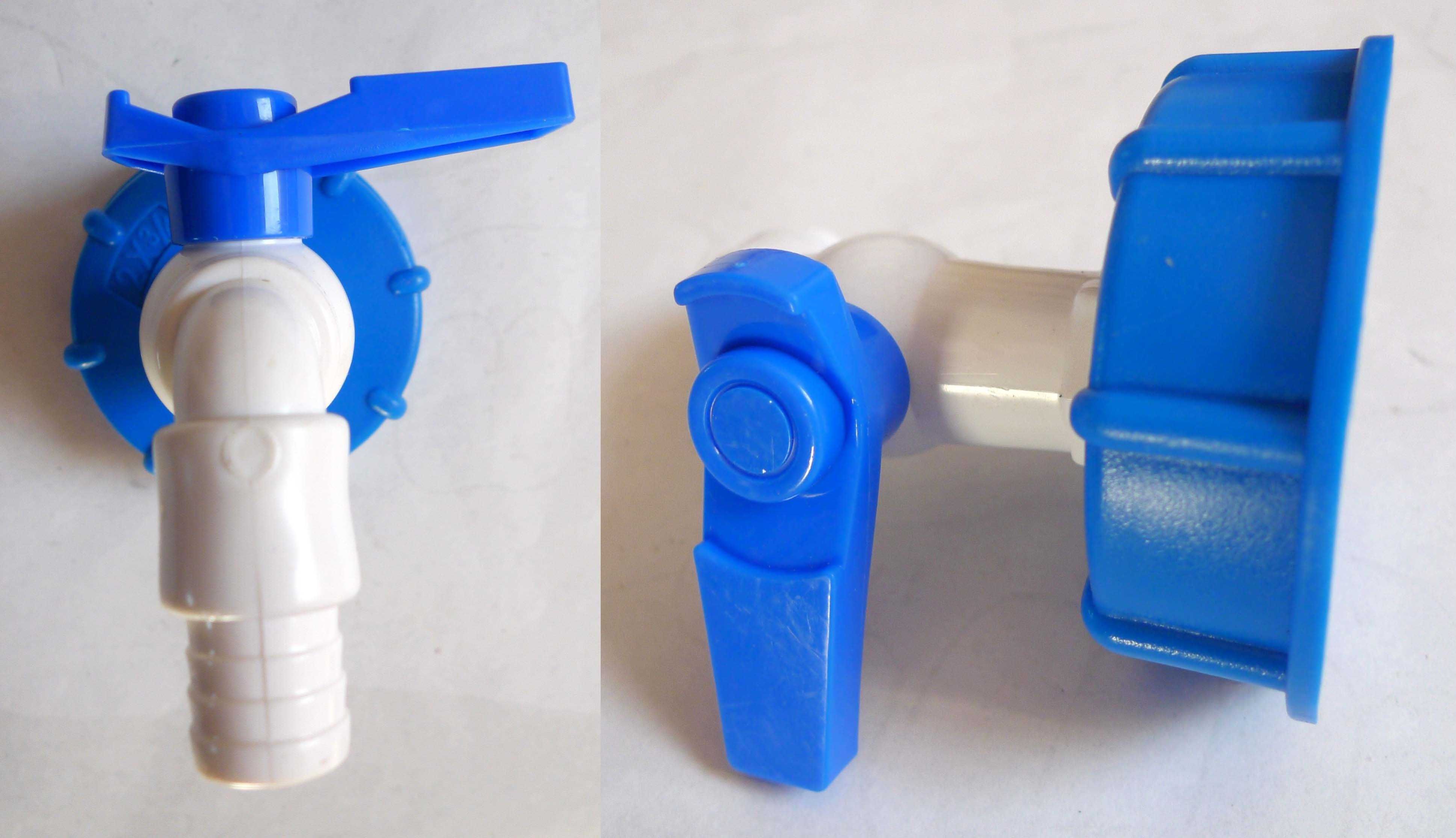 Kran 3/4" do zbiornika Mauzer + redukcja 6cm na 3/4 cala