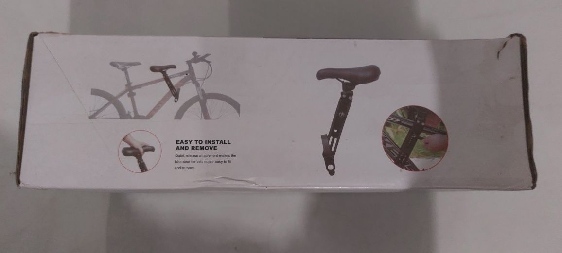 Banco de bicicleta transporte de criança