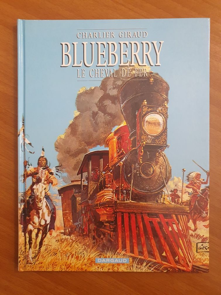Banda desenhada em francês - Blueberry