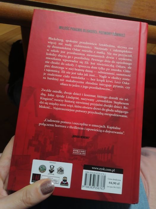 Pozwól mi wejść John Ajvide Lindqvist