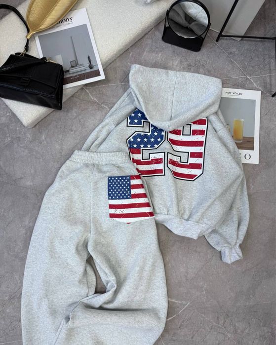 Жіночий спортивний костюм, костюм двійка, теплий костюм на флісі