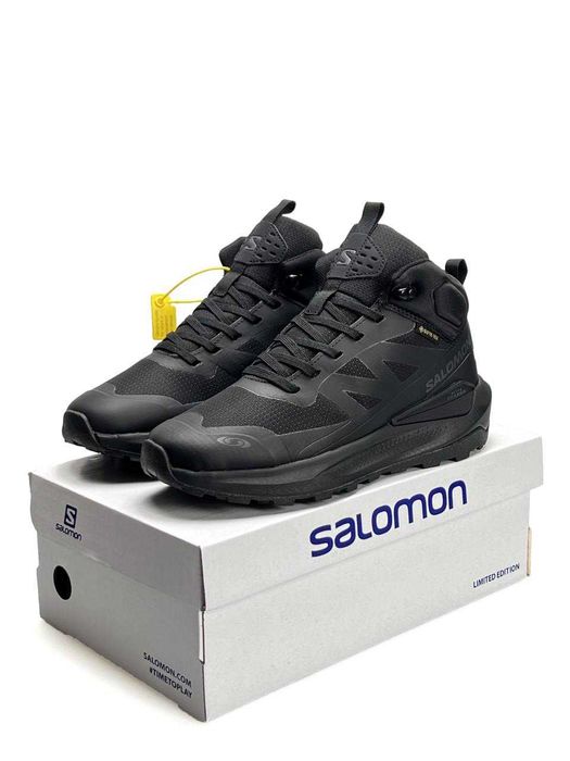 Зимове взуття Salomon Elixir Activ Fur All Black Gore-Tex (Саломон)