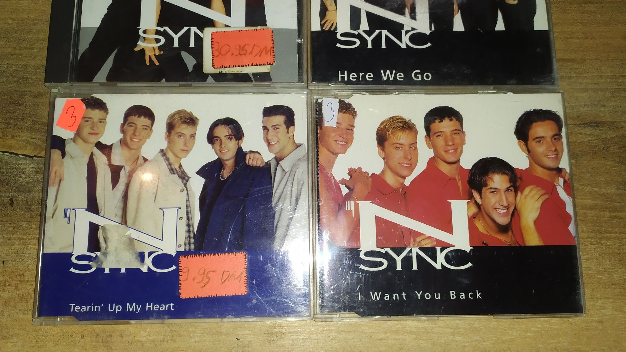 N Sync zestaw 4 cd