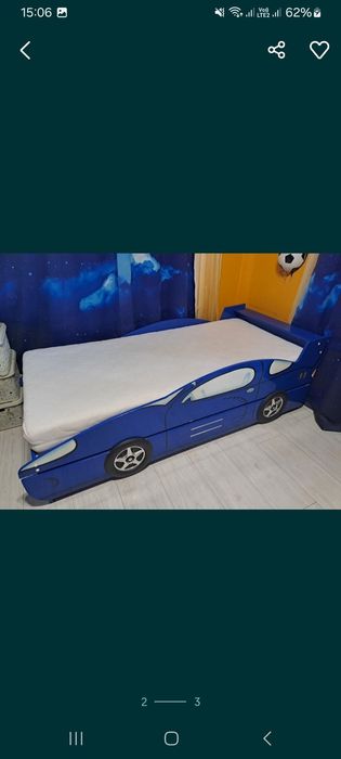 Ліжко машина на два спальних місця