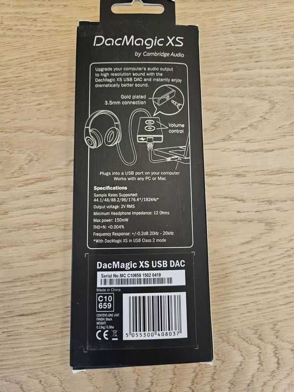 ЦАП-підсилювач Cambridge Audio DacMagic XS