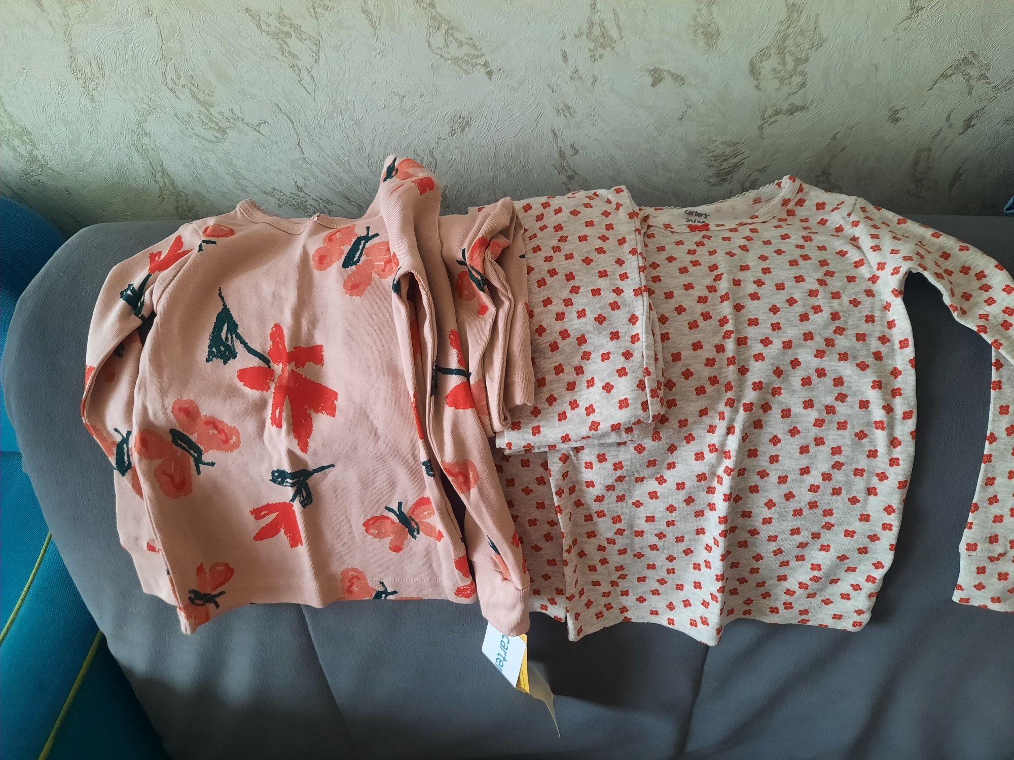 Набір піжама на дівчинку Carters 3t (92-98 см)