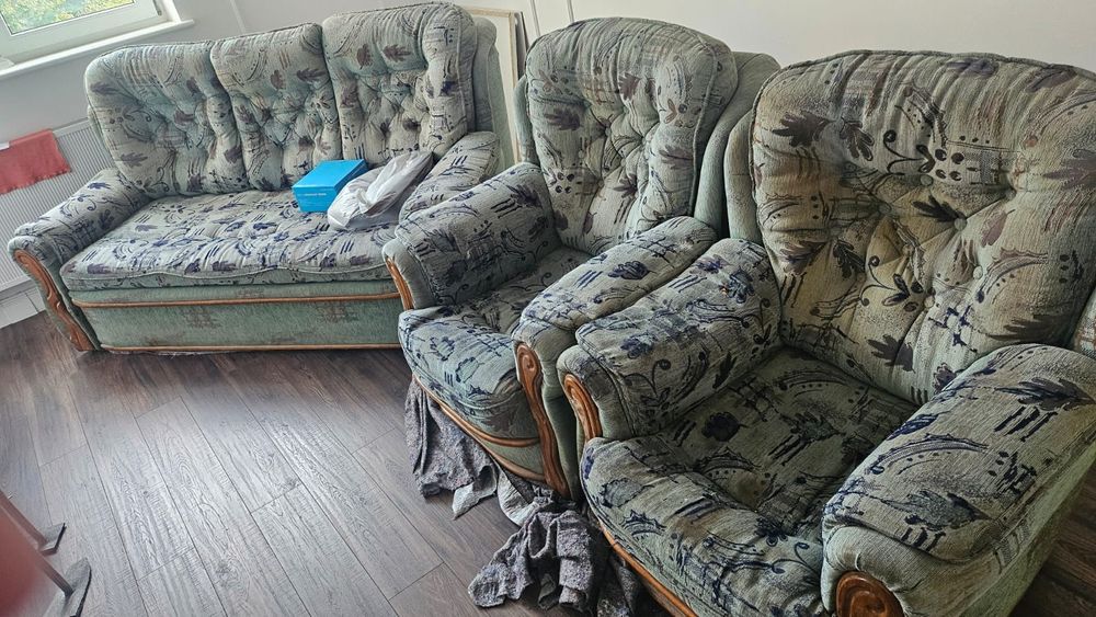 Komplet kanapa i fotele