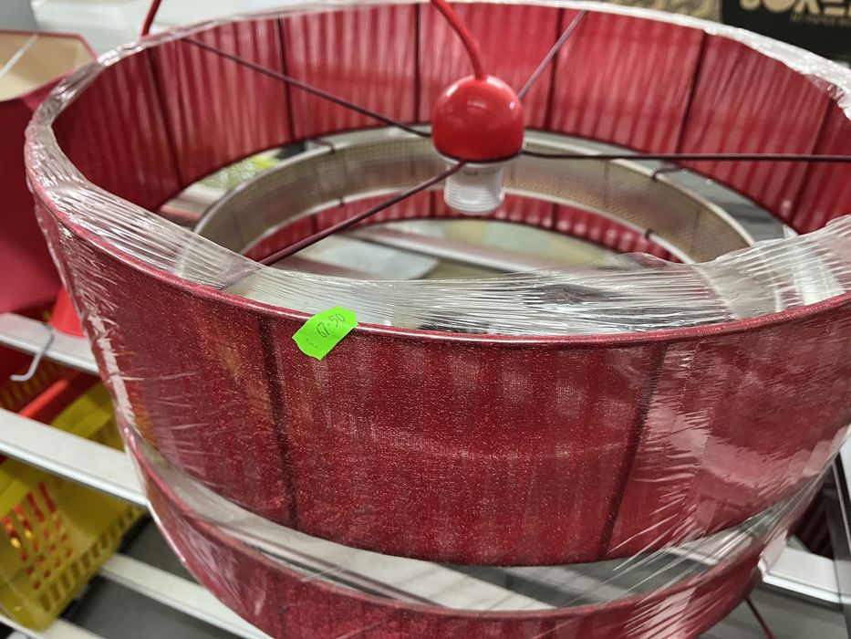 Candeeiro de tecto novo com 50cm de diâmetro novo