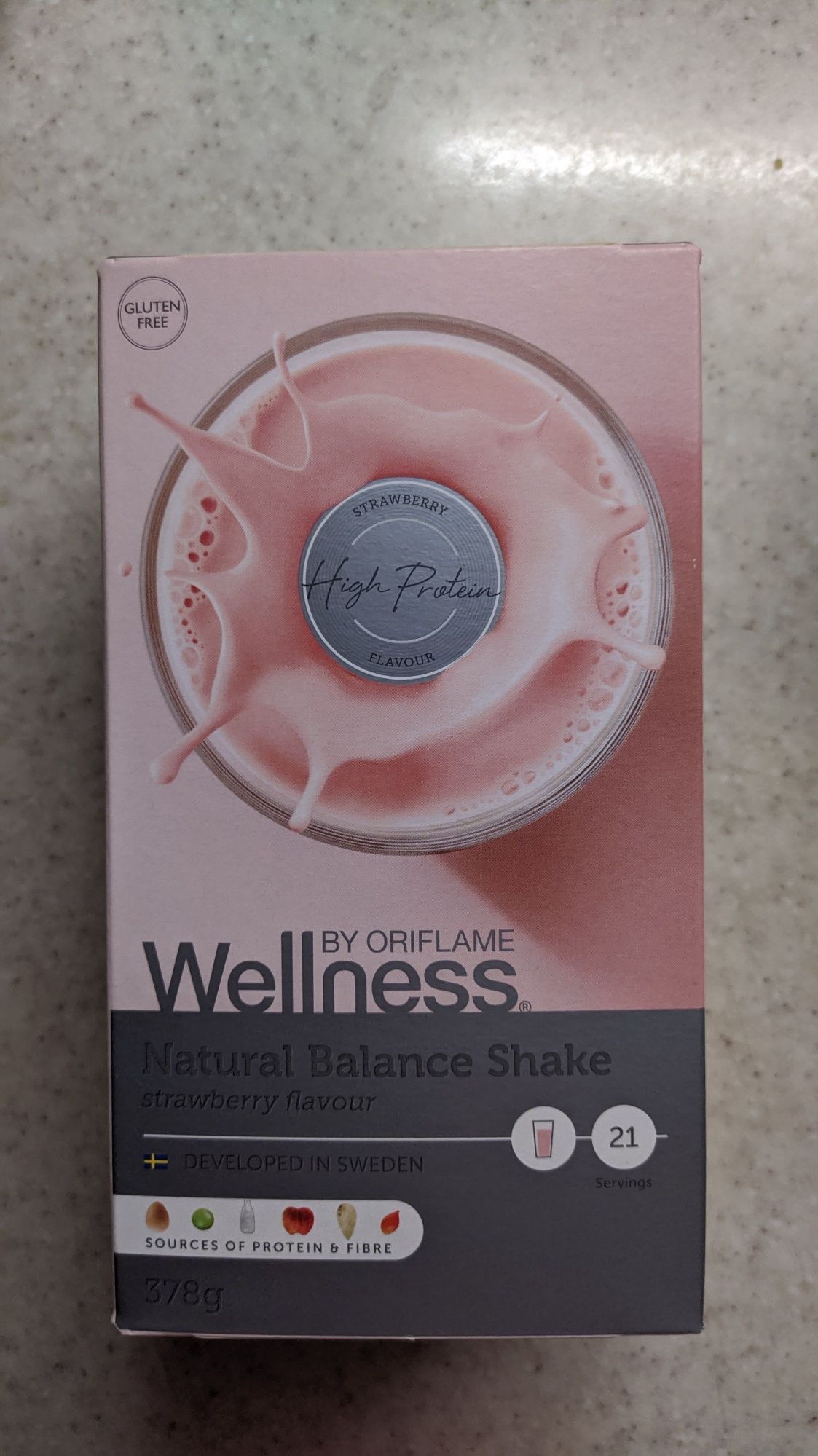 Дієтична добавка Wellness by Oriflame "Natural balance shake "  зі сма