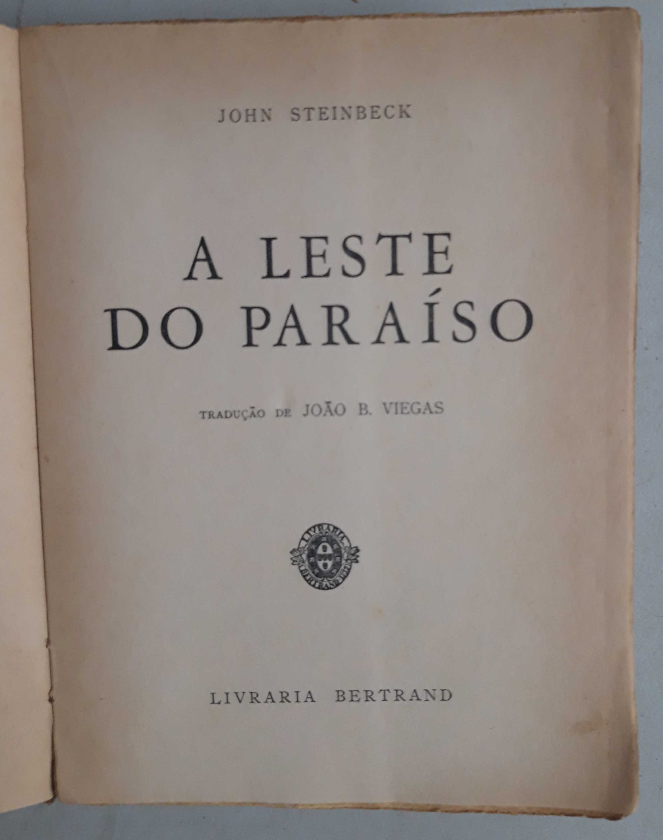 Livro PA-6 - John Steinbeck - A Leste do Paraíso