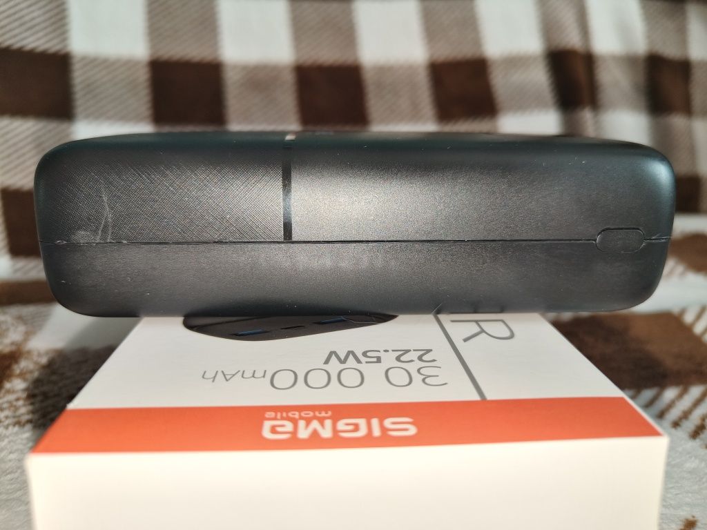 Powerbank SIGMA X-POWER 22.5Вт 30k mAh