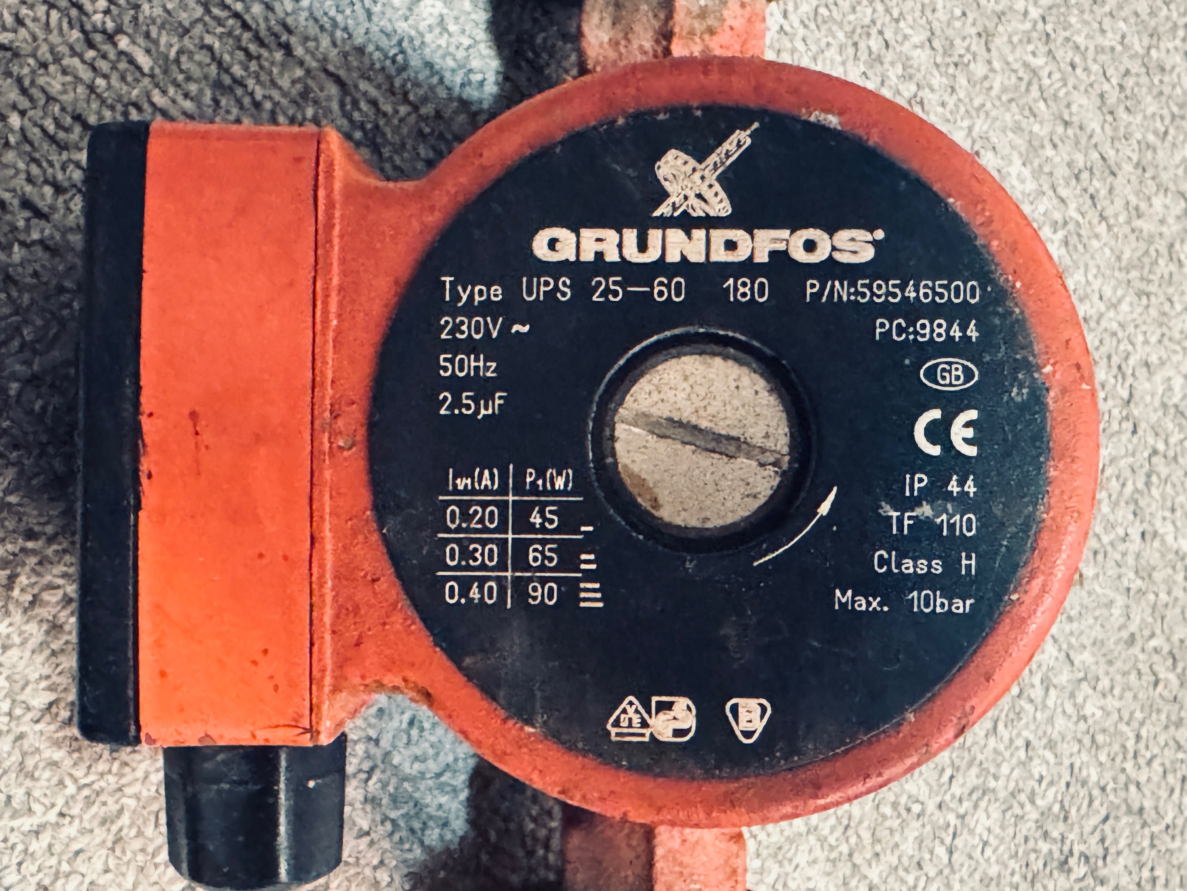 Pompa obiegowa GRUNDFOS UPS 25/60 180