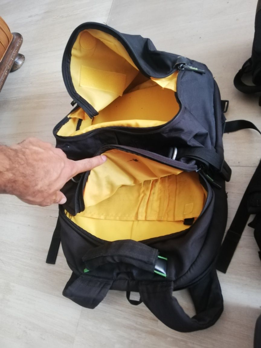 Várias malas/mochilas fotografia Lowepro e outras