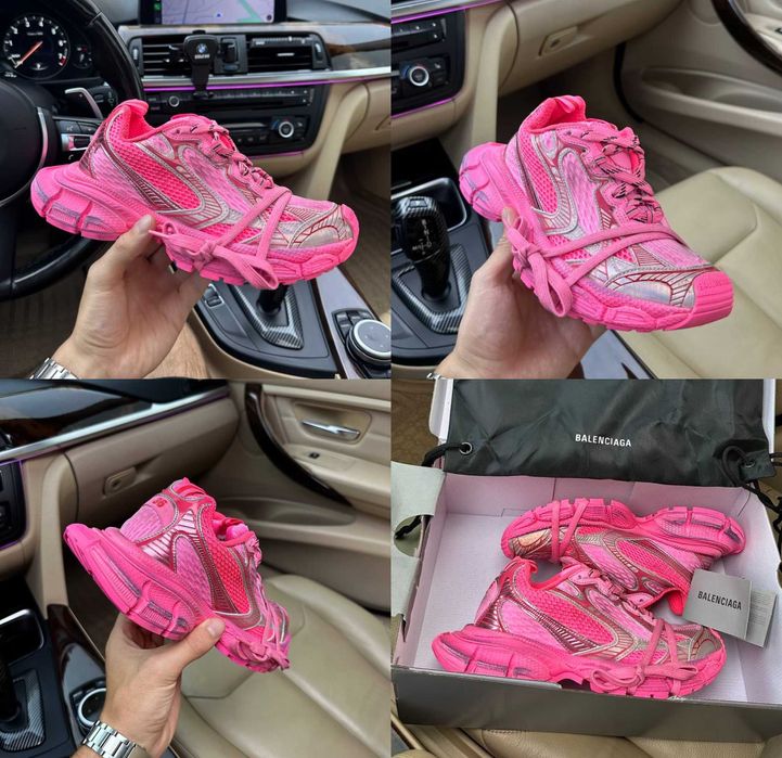 Женские кроссовки Balenciaga 3XL All Pink 36-40 Хит Осени 2025! Купить