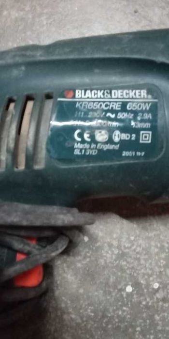 Berbequim Black and decker, KR650CRE, 650 w, made in England