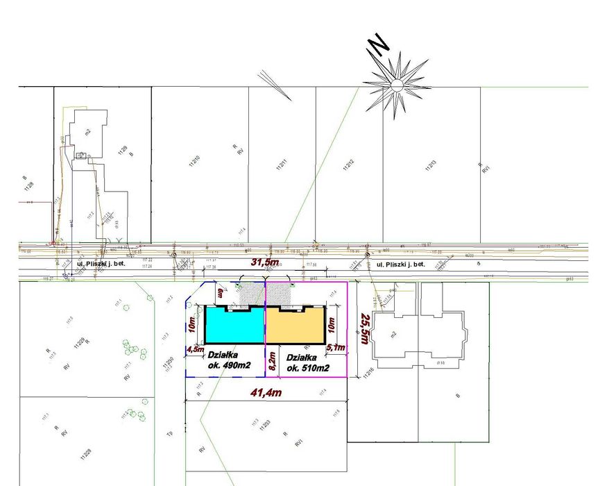PLANOWANA Inwestycja, Lokal PARTER pow. 125m2 plus poddasze ok 50m2.