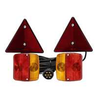Zestaw Lamp Na Magnes z Trójkątami Z Przewodem 7,5m Osw000119