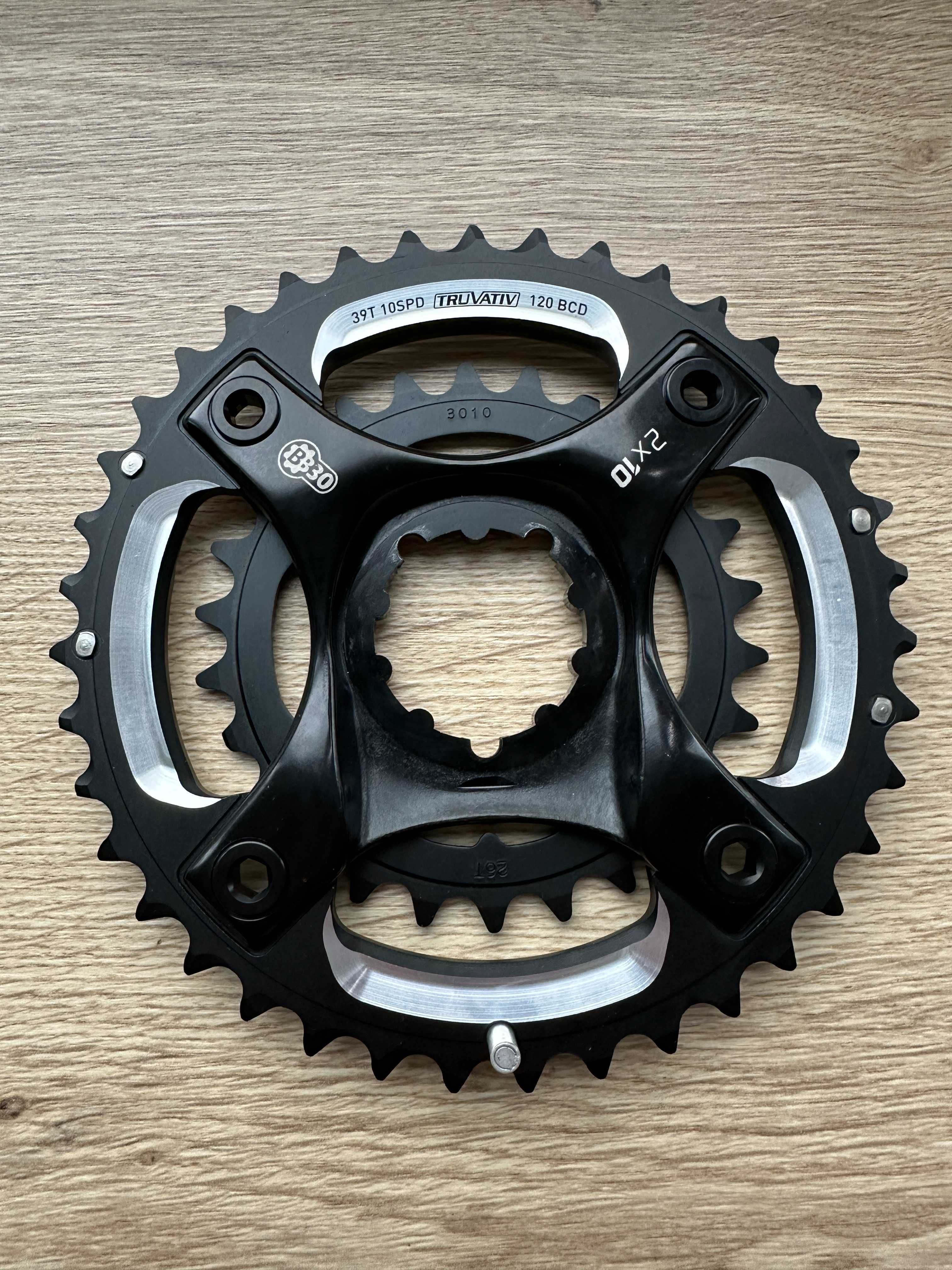 Зірка шатунів Sram X0 X9, 120BCD, 39T, GXP, 10 швидкостей