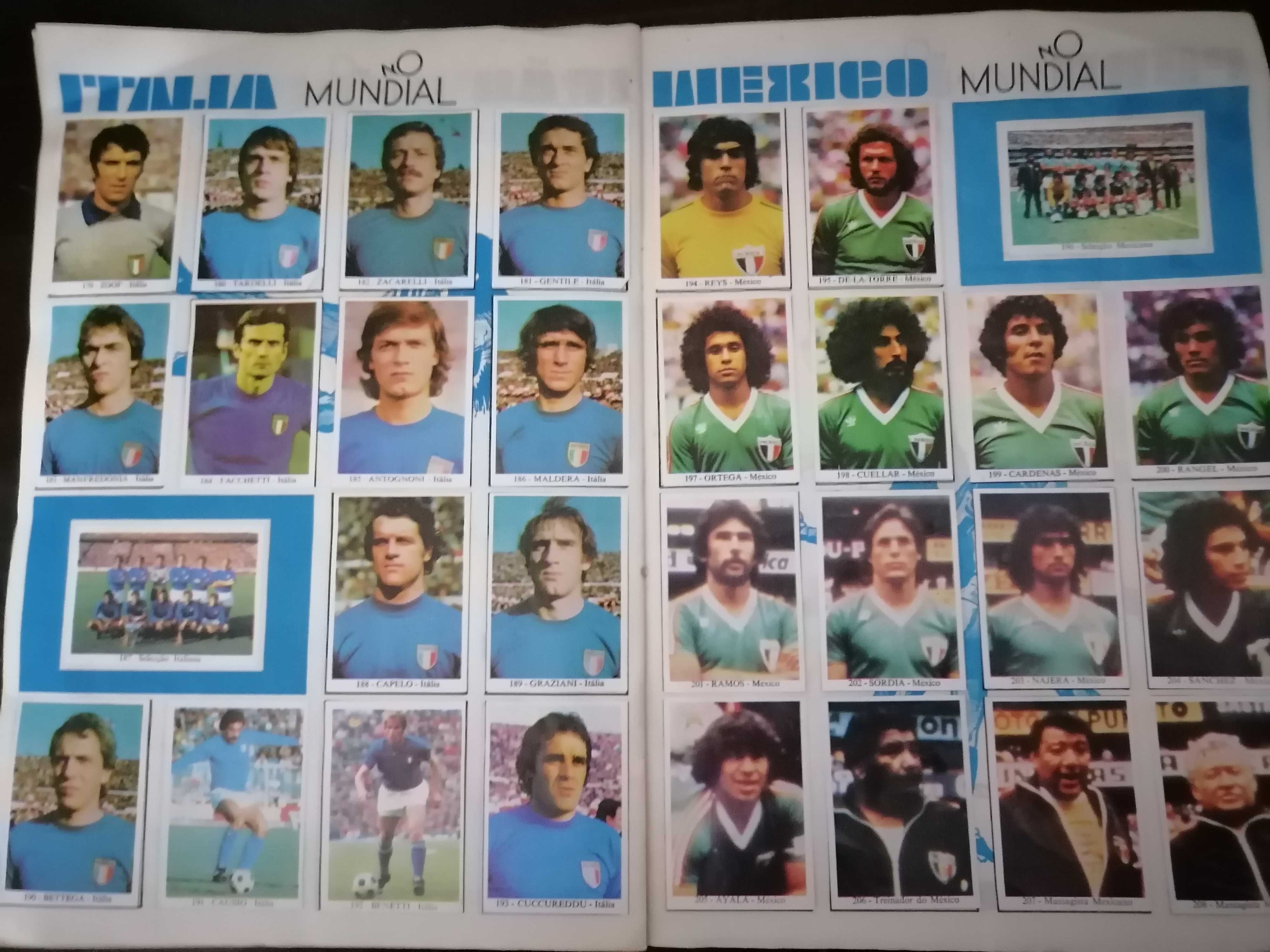 Caderneta Cromos Mundial 78 *COMPLETA * Edições Acrópole