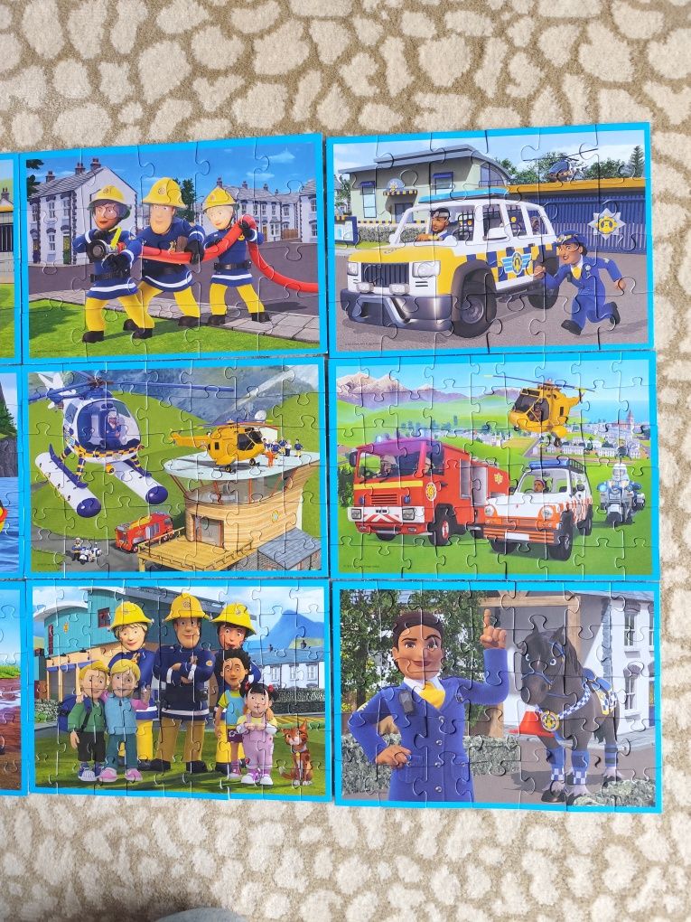 Puzzle Trefl Strażak Sam 9w1